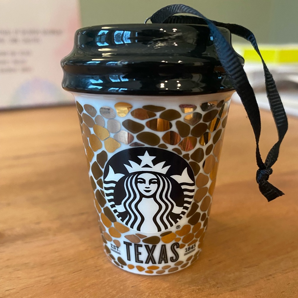 Vintage Starbucks Holiday 2015 “Texas” Ornament